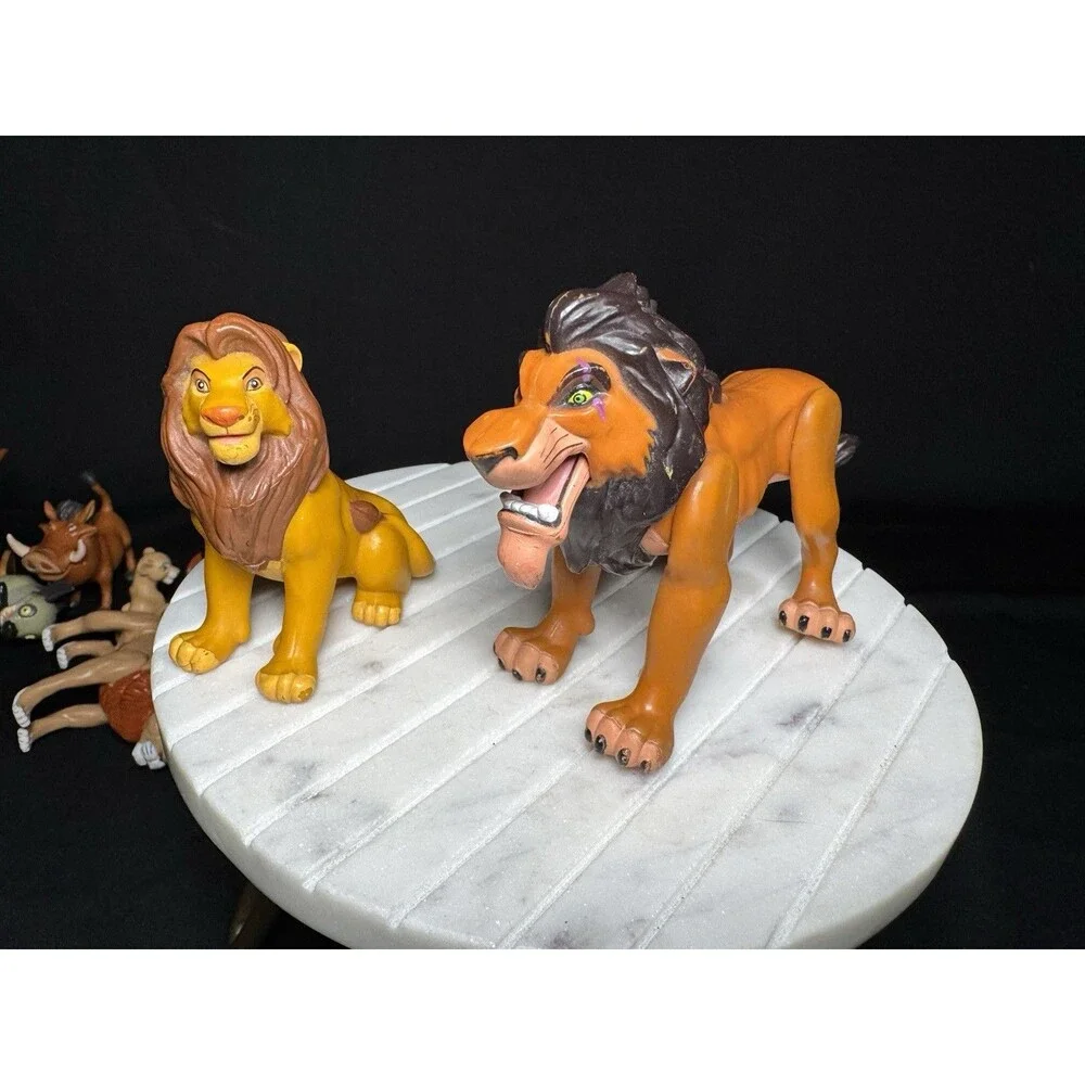 Vintage 90s Lion King Action 12 Figures Bundle Disney Simba Scar Rafiki Zazu Muf - Picture 4 of 7